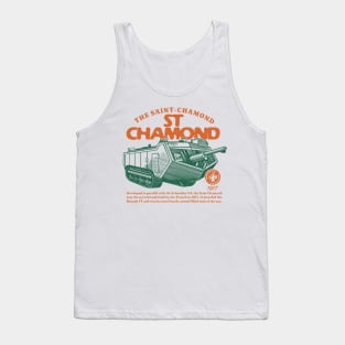 ST CHAMOND - WW1 French Tank Tank Top